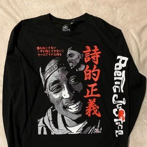 90s Poetic justice Japanese long sleeve shirt